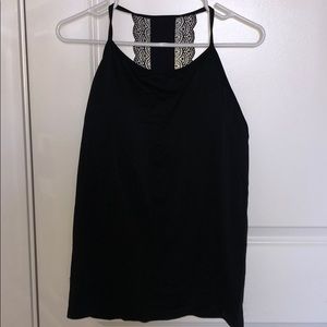 NWT Fabletics Tank w/ Lace Racerback